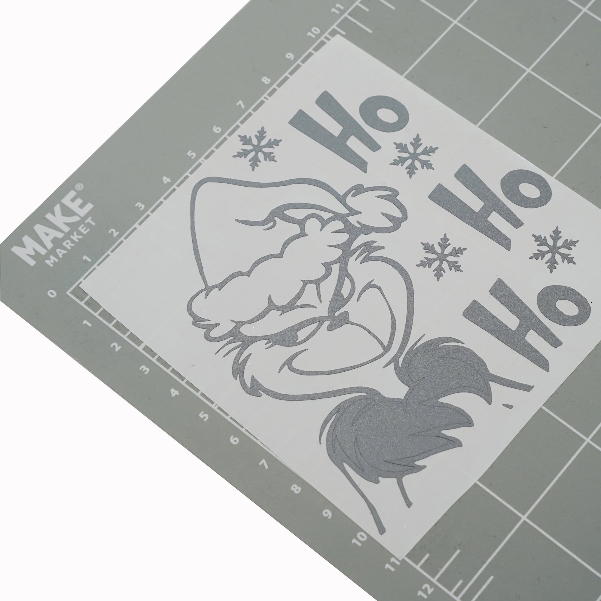 12 Pack: Reflective Silver Permanent Vinyl by Make Market®